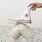 کانورس 1970 سفید ساقدار