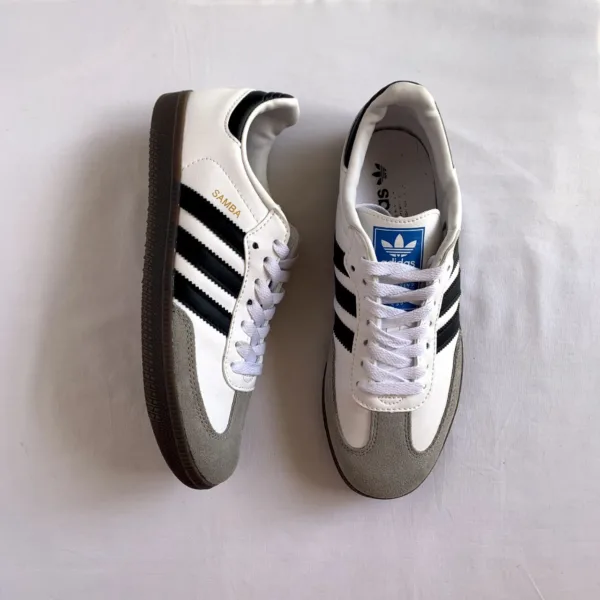 Adidas Samba White - Black Line
