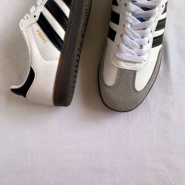 Adidas Samba White - Black Line