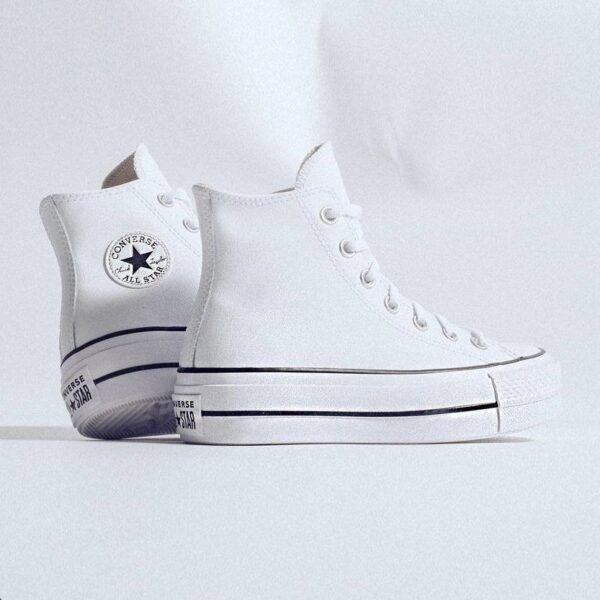 کفش کانورس پلتفرم سفید Converse Platform White