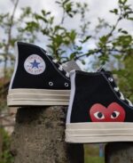 Converse Play CDG Black - Image 3