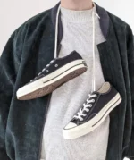 کانورس ۱۹۷۰ مشکی بدون ساق