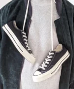 converse 1970 black low کانورس ۱۹۷۰ مشکی بدون ساق