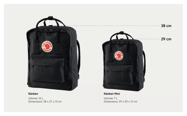 Kanken Black Medium