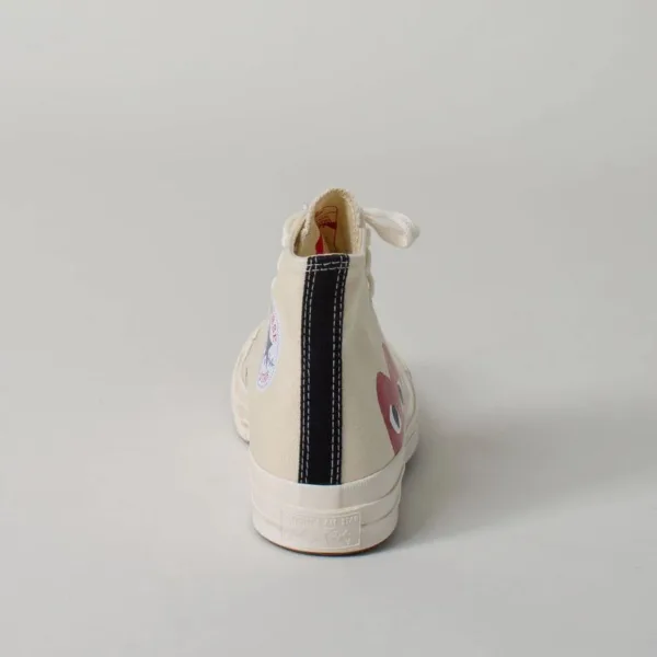 کانورس پلی کرم Converse Play CDG Black Cream