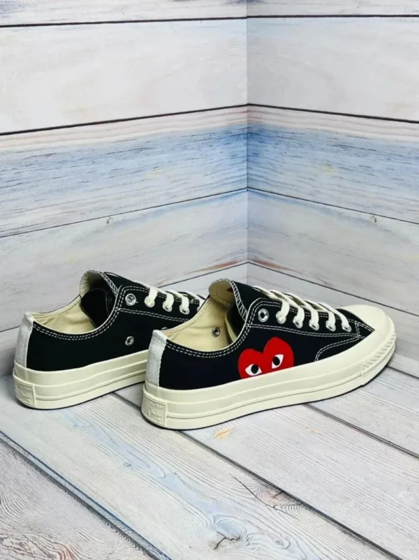 کانورس پلی مشکی ساق کوتاه Converse Play CDG Black Black low
