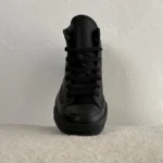 کانورس مشکی چرم